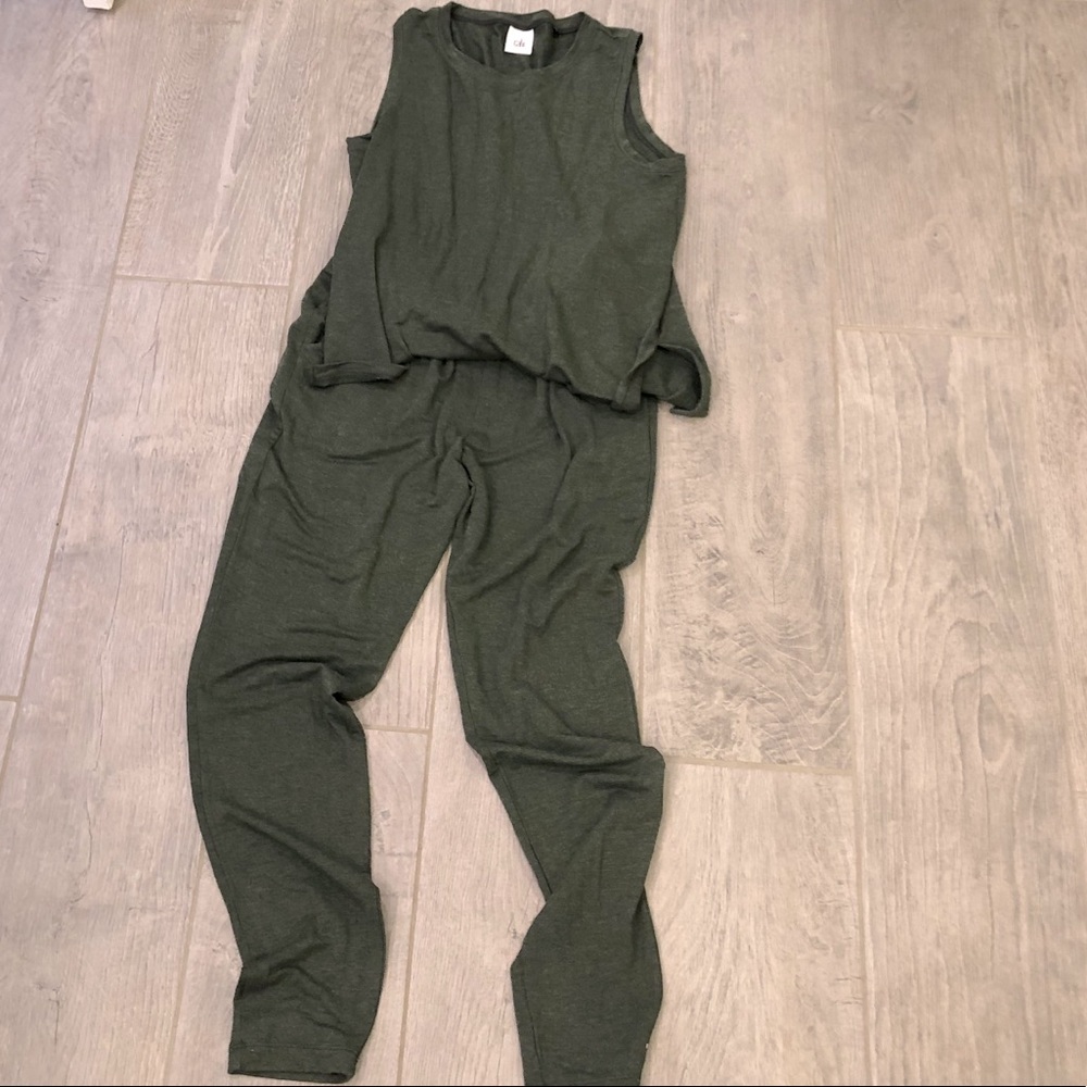 CAbi Sleeveless Jumpsuit, size small